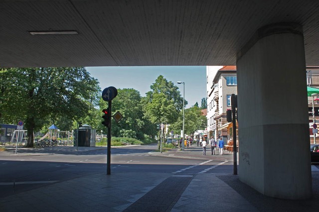 Breitenbachplatz, aktuelles Bild, ca. 2019